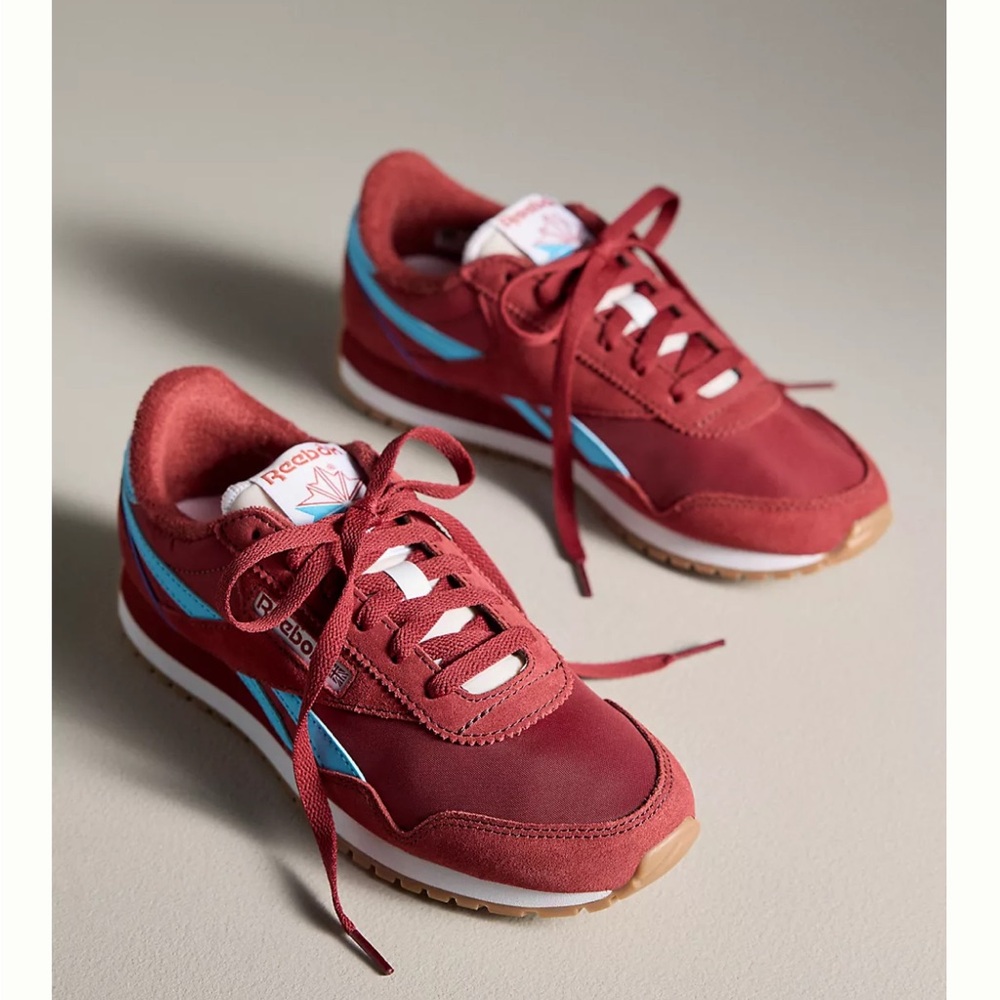 Reebok by anthropology Women's Red Sneakers sz 8
